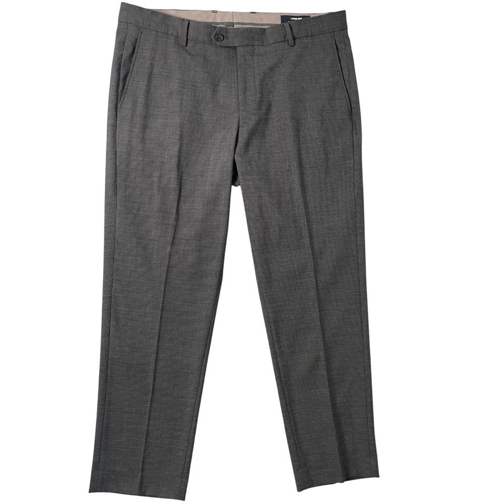 Lands' End Men's Gray Dress Pants